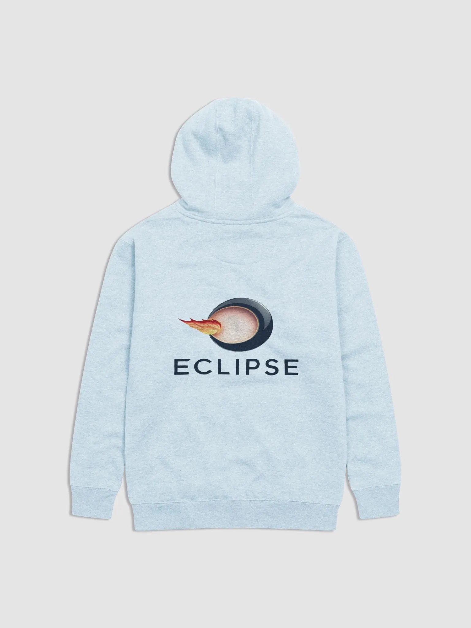 Eclipse Flame Unisex Premium Hoodie - Exclusive Design at TDSMusic product image (1)