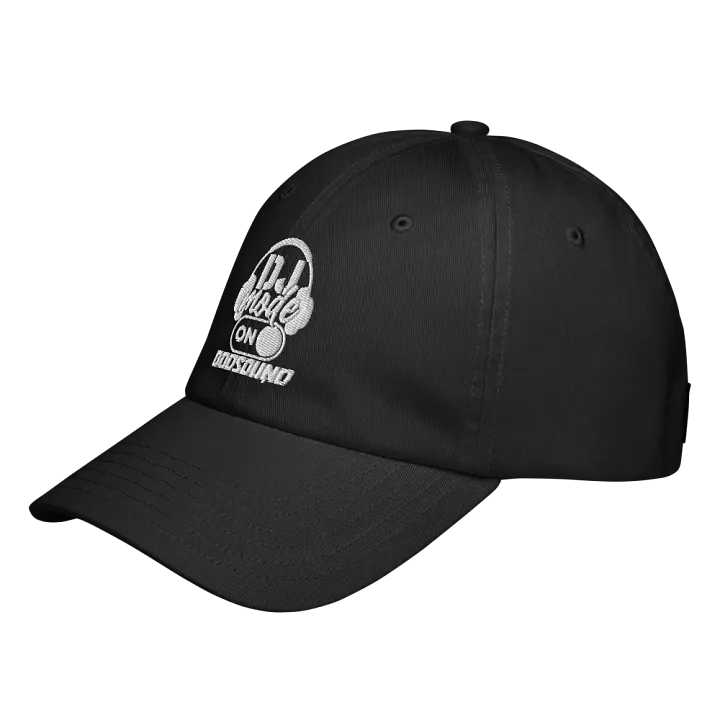 Stylish Under Armour® Dad Hat "DJ Mode On" Dad Cap in Black by DJ GodSOUND! product image (2)