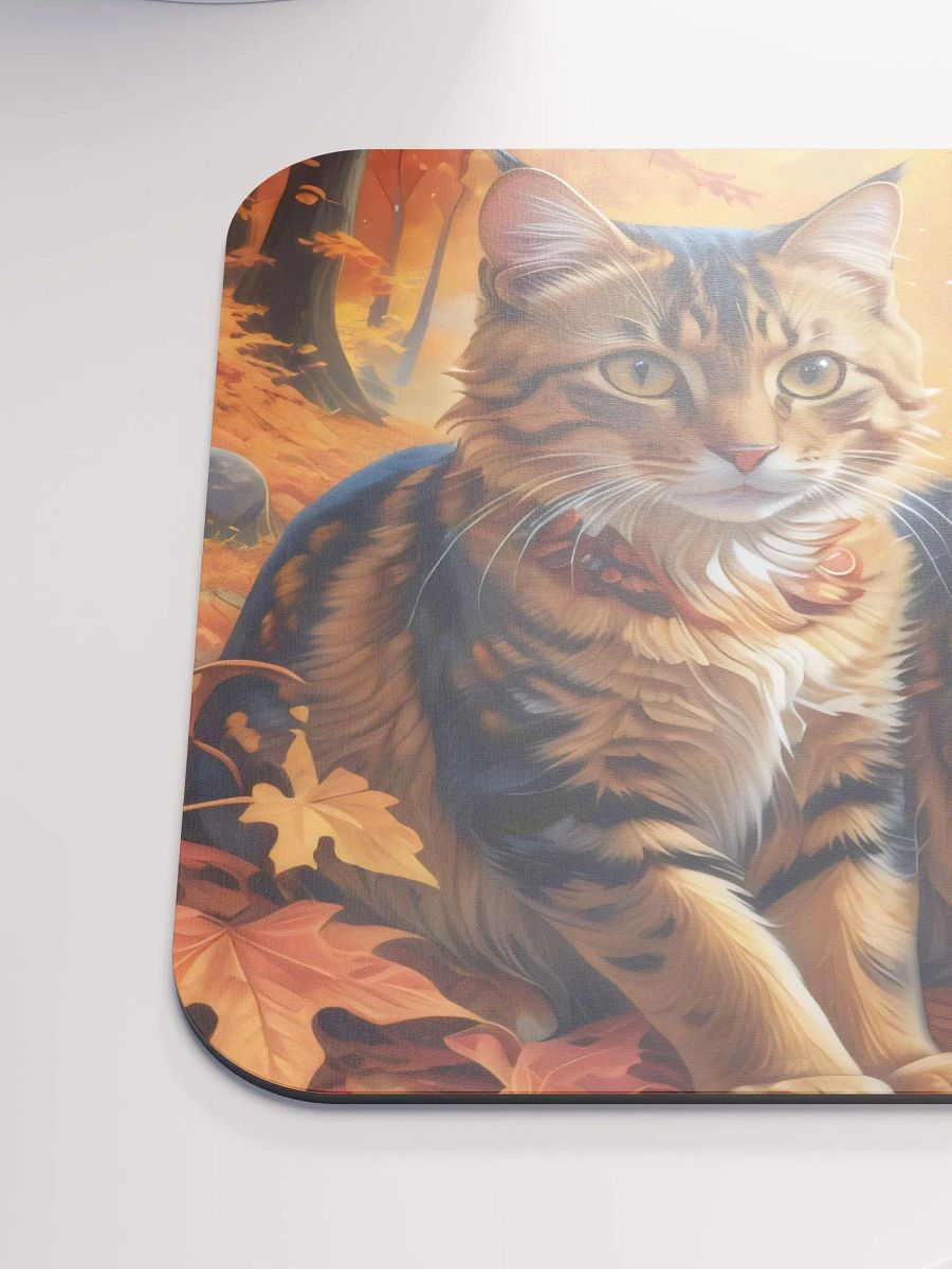 Autumn Feline Harmony Mouse Pad product image (7)