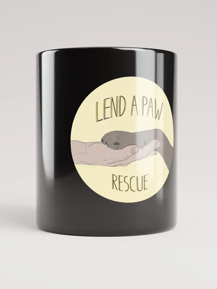 LEND A PAW RESCUE LOGO MUG product image (1)
