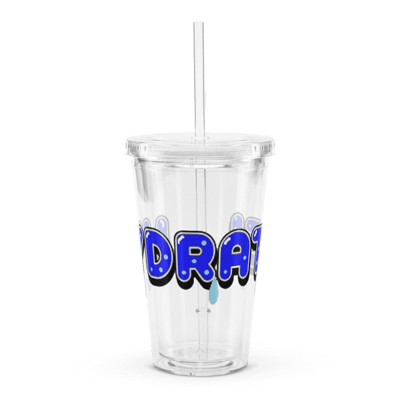 HYDRATE - Plastic Tumbler