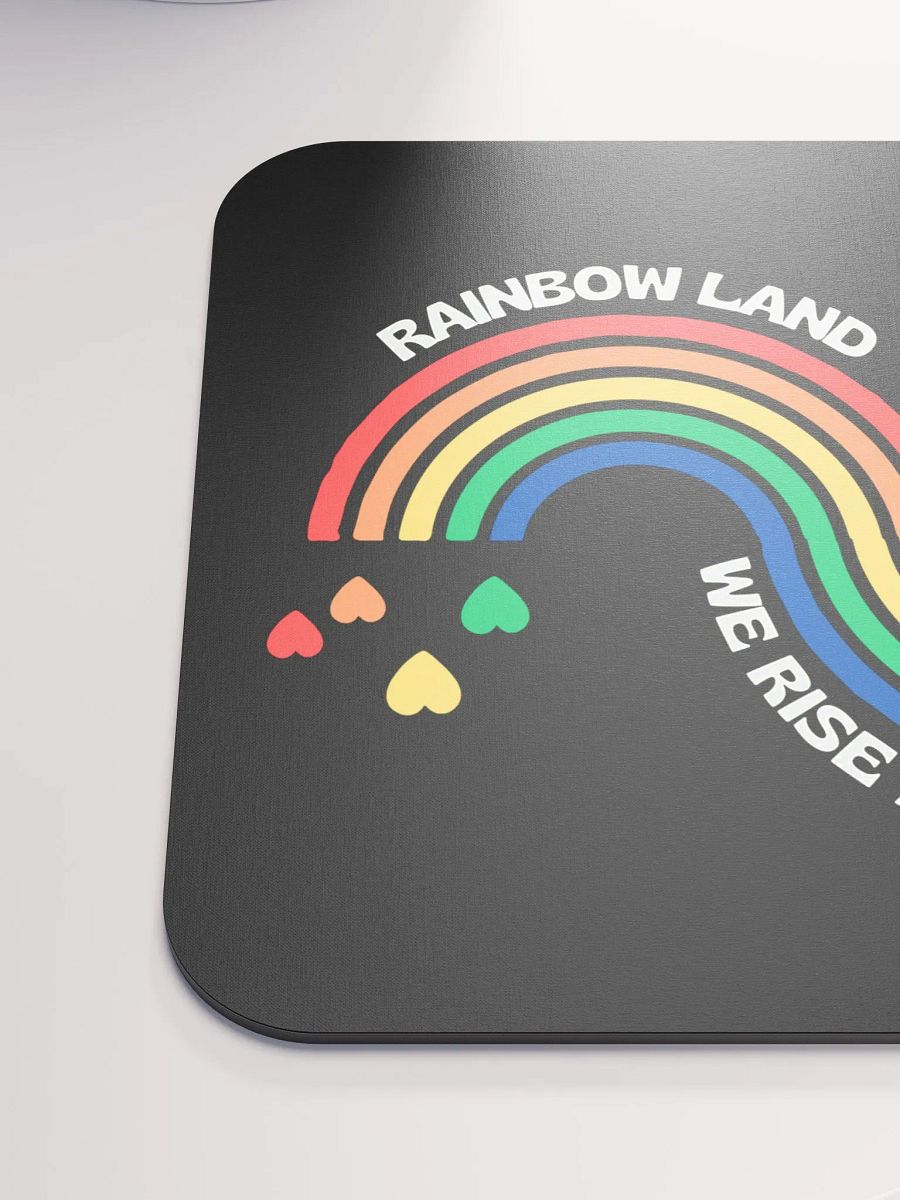 Rainbow Land Mousepad Black product image (6)