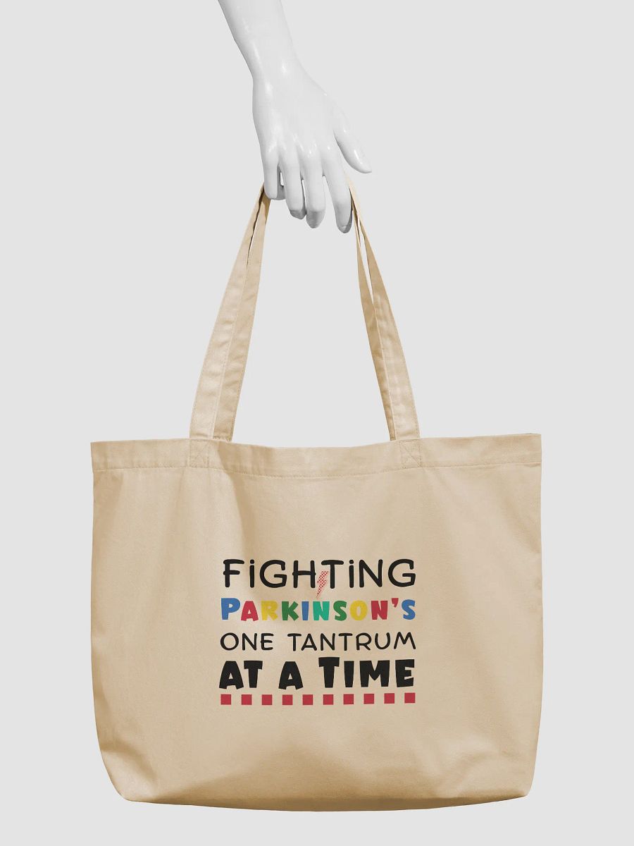 Fighting Parkinson’s One Tantrum at a Time. Eco Tote Bag product image (4)