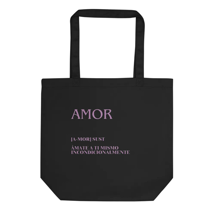 Amor Definition Tote Bag (Pink) product image (1)