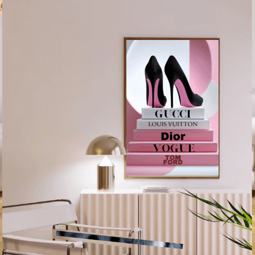 Fashion Prints Wall Art Shoe product image (6)
