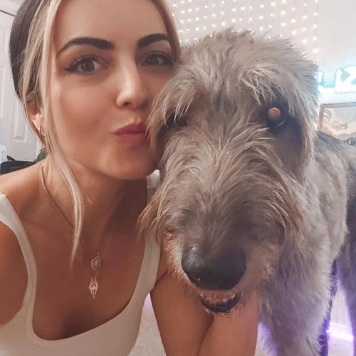 My baby, Xena 🥰 

#dogsofinstagram #irishwolfhound
