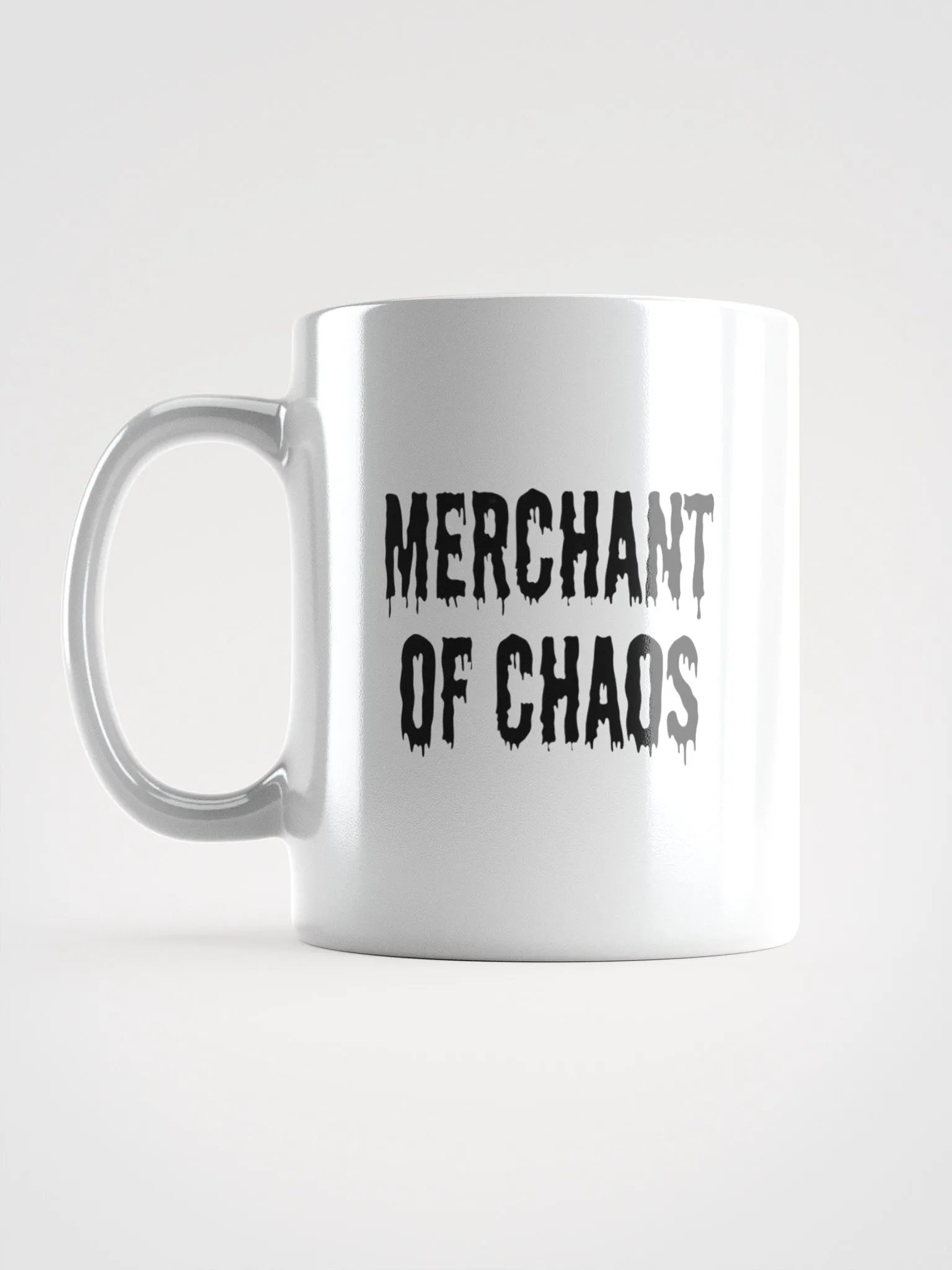 Merchant of Chaos Mug - white, black letters product image (6)