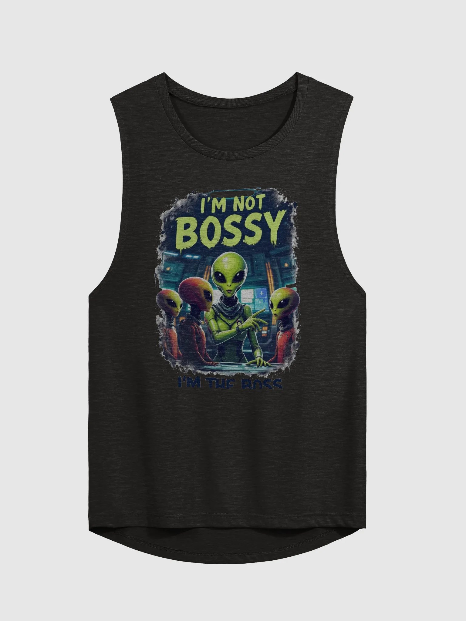 Alien Boss Control Room Women's Tank product image (1)