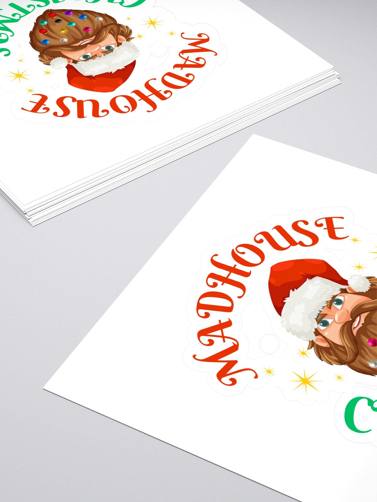 MadhouseXmasBeard - Sticker product image (4)