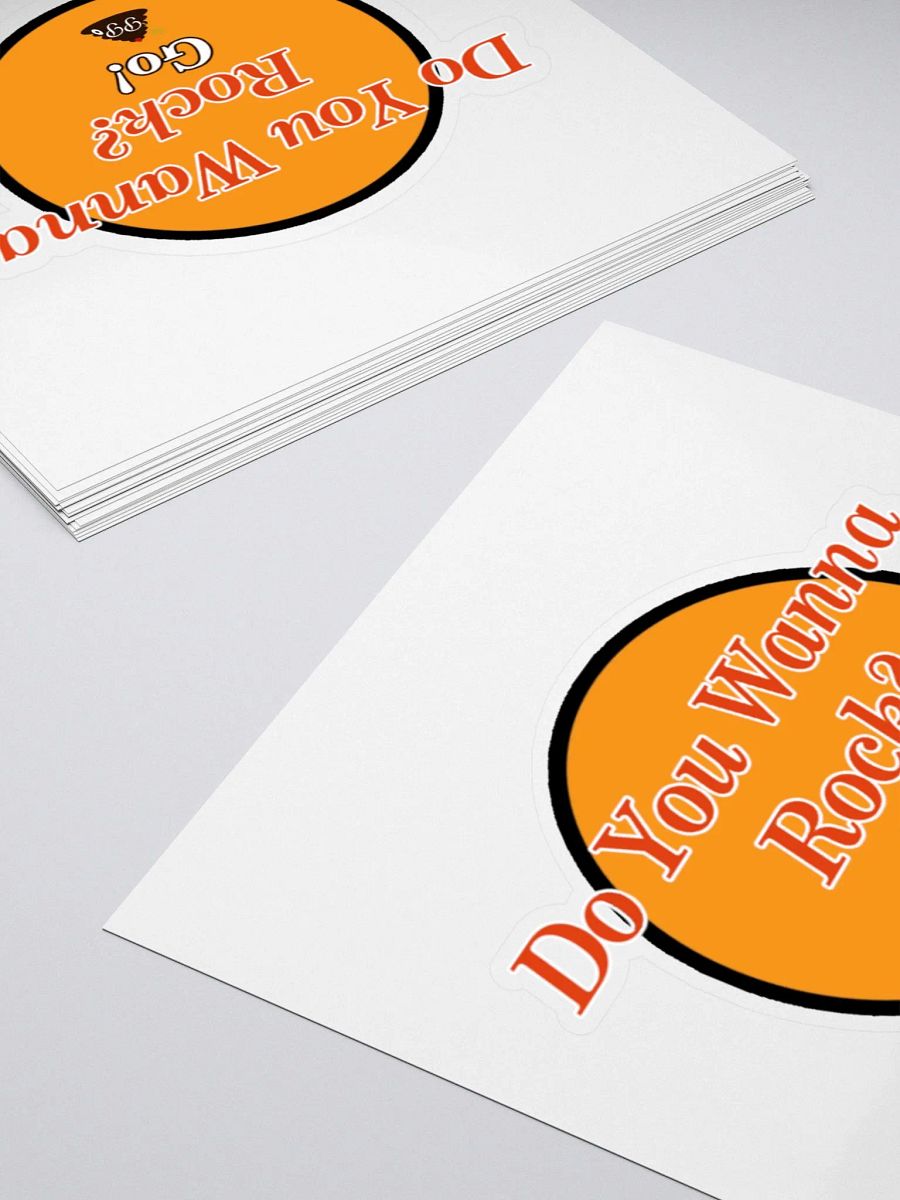 Do You Wanna Rock? Go! Sticker product image (4)
