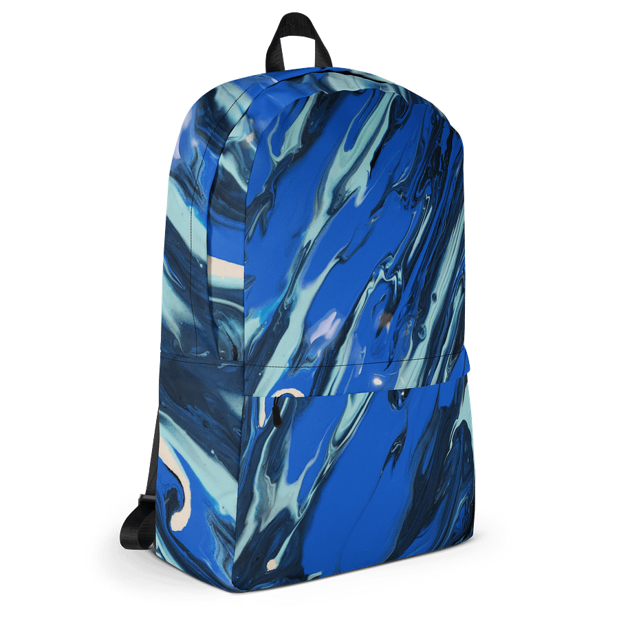 Blue Waves of Pouring art - All over print product image (3)