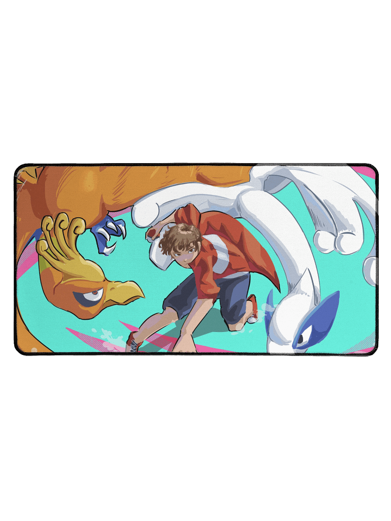 Godzly Oh-Oh Lugia 15.5" x 31.5" Desk Mat