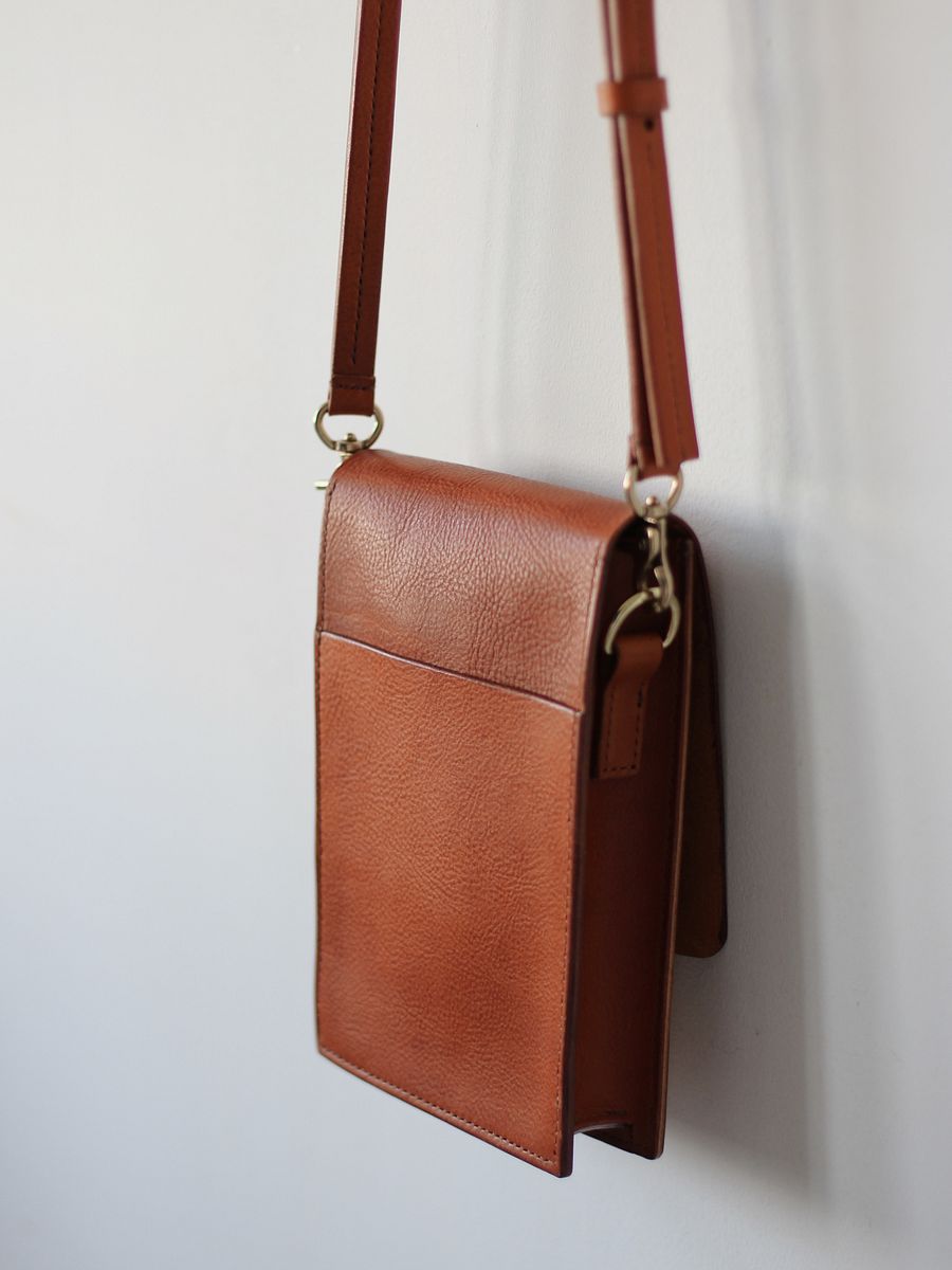 Vegetable Tanned Leather Satchel product image (10)