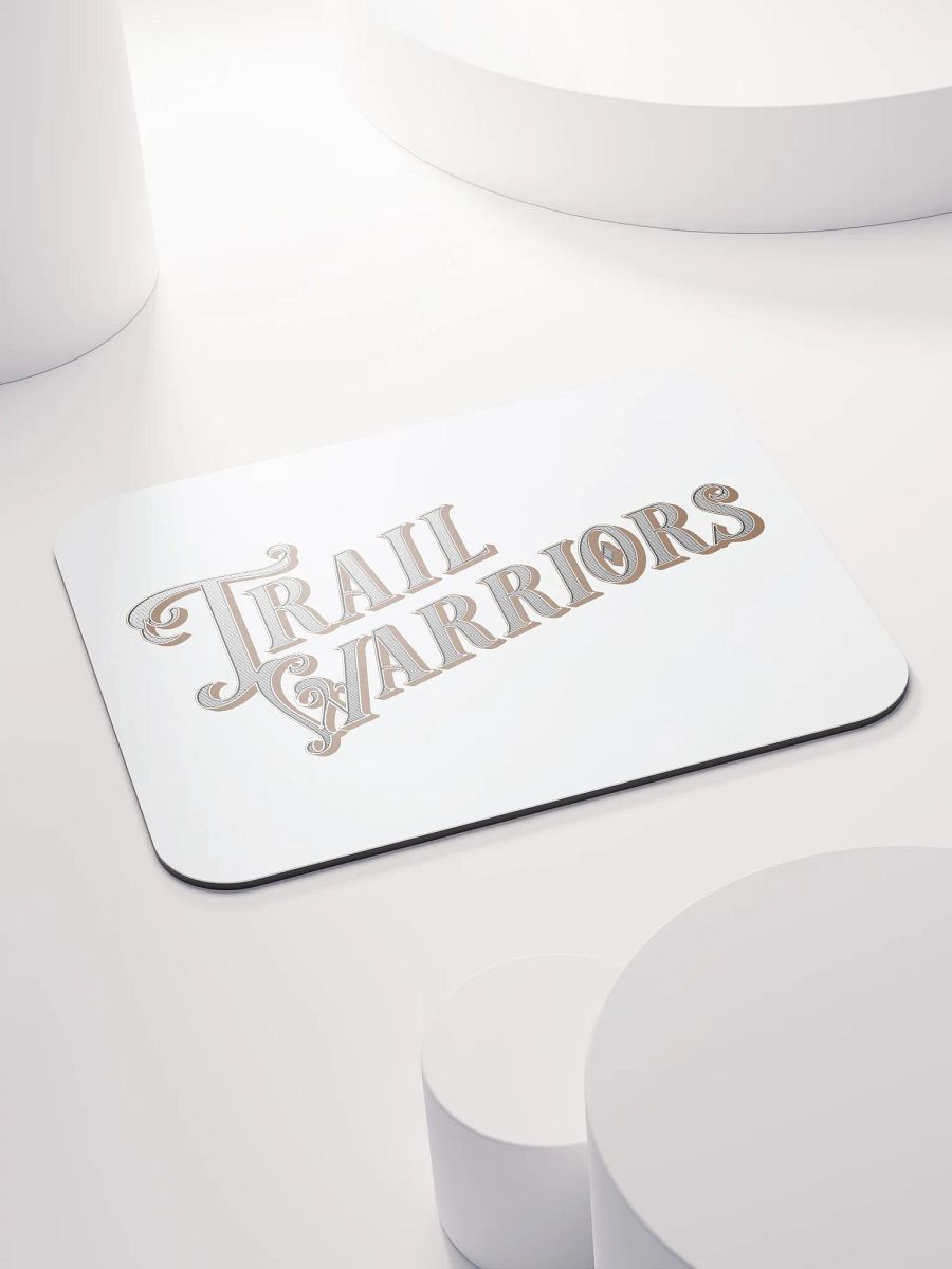 Brown w/ Gradient Classic Trail Warriors Emblem Mouse Pad product image (4)