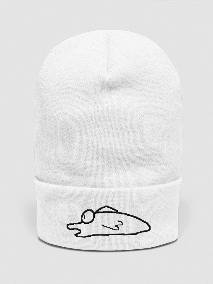 Stupid Dumb Idiot Brainless Fucking Idiot Fish Beanie product image (1)