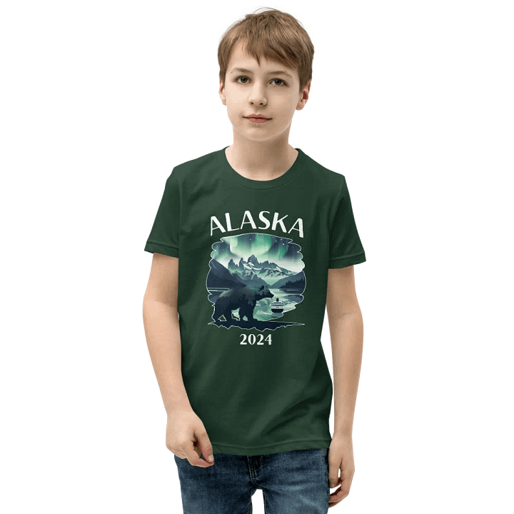 Alaska Wildlife 2024 Teens Dark T-Shirt product image (2)
