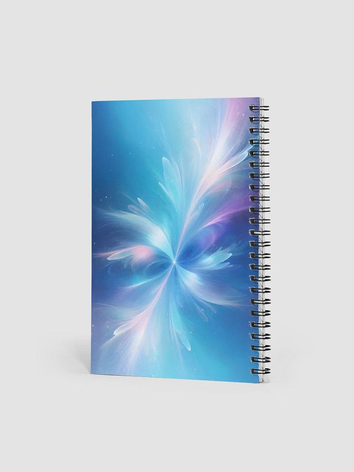 Cosmic Bloom Spiral Notebook product image (2)