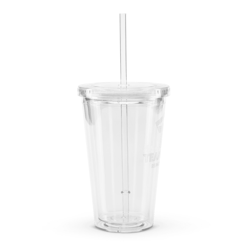 Team Goran Double Wall Clear Plastic Tumbler (16 oz) product image (3)