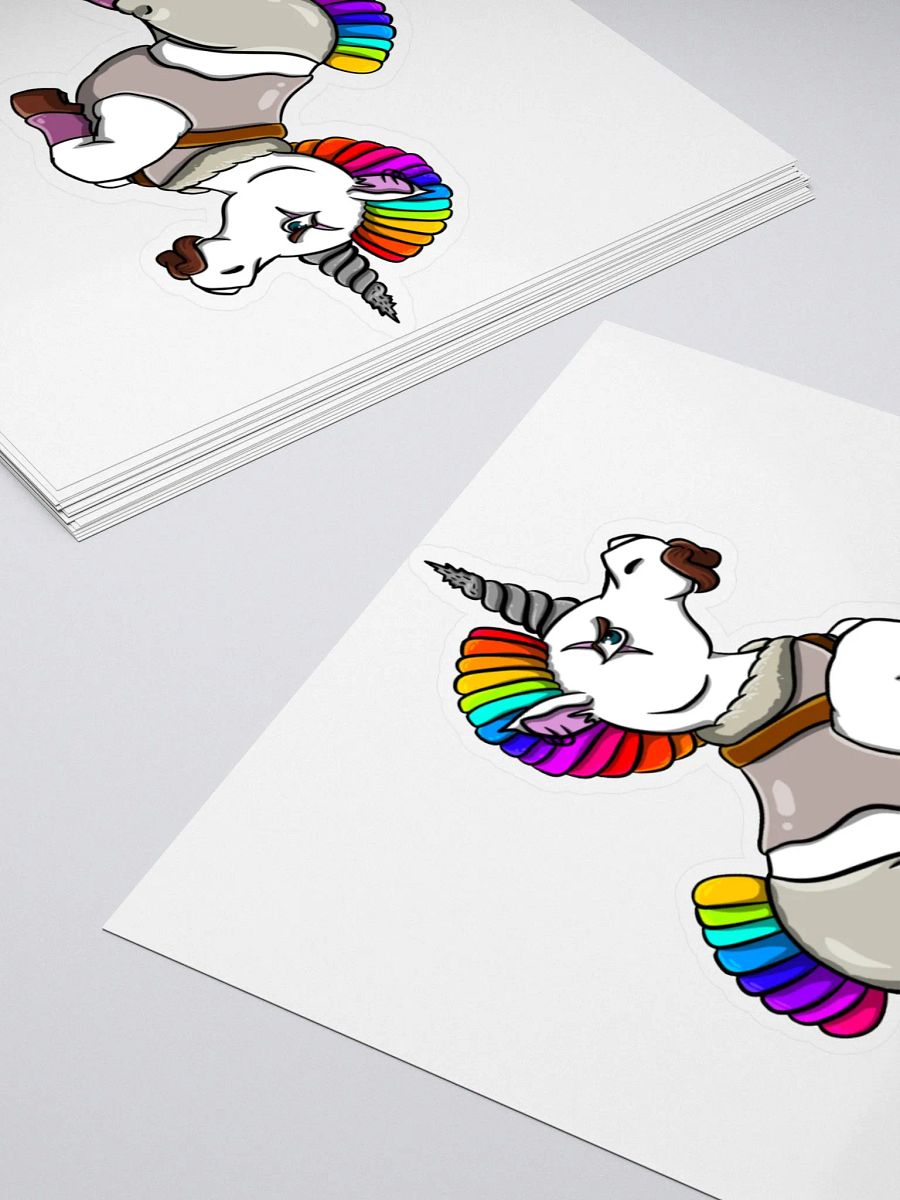 Apocalyptic Unicorn Sticker product image (4)