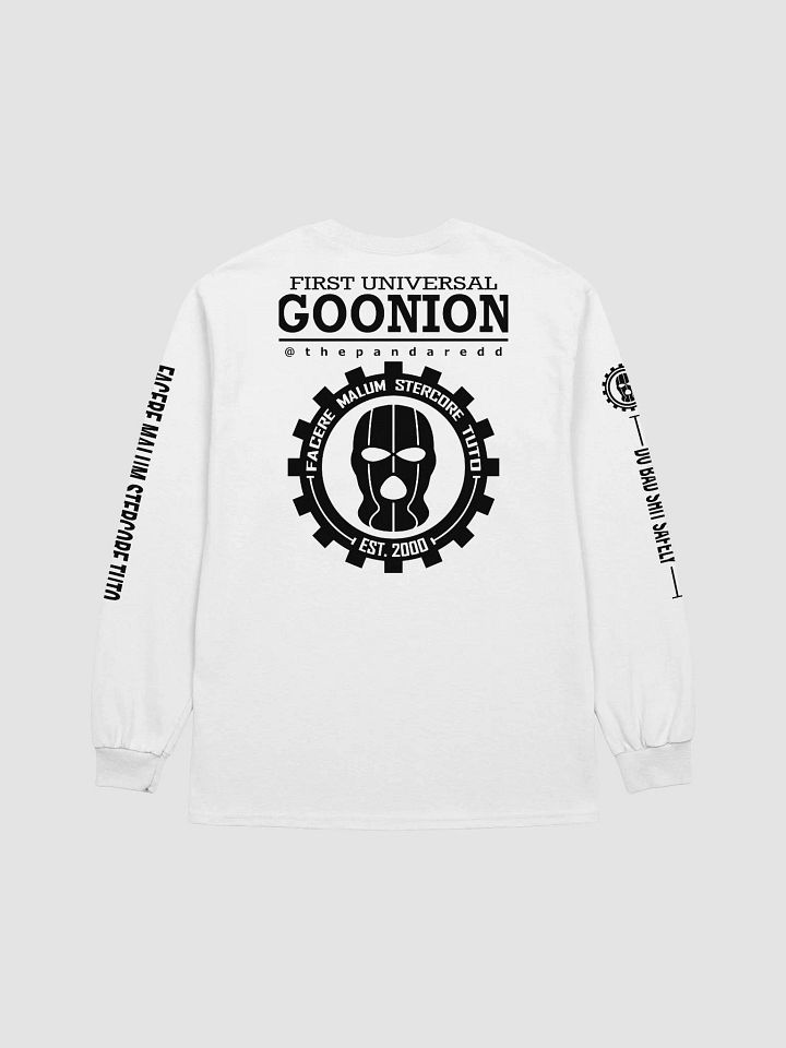Goonion Black Logo Longsleeve Tee product image (18)