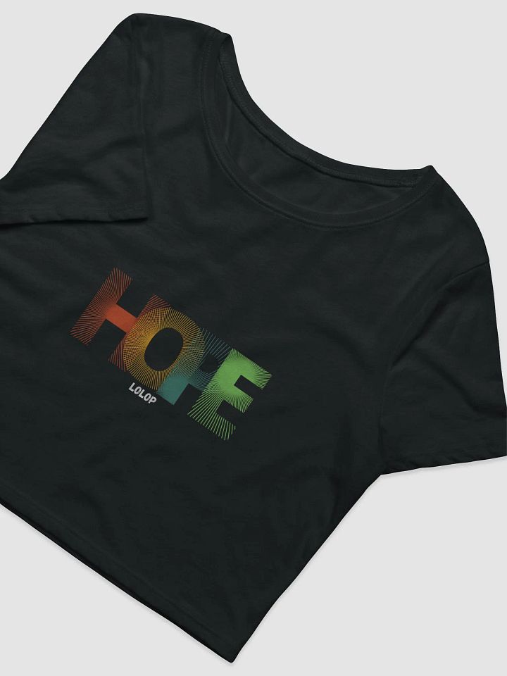 BLACK COTTON SHORT CROP TOP product image (2)