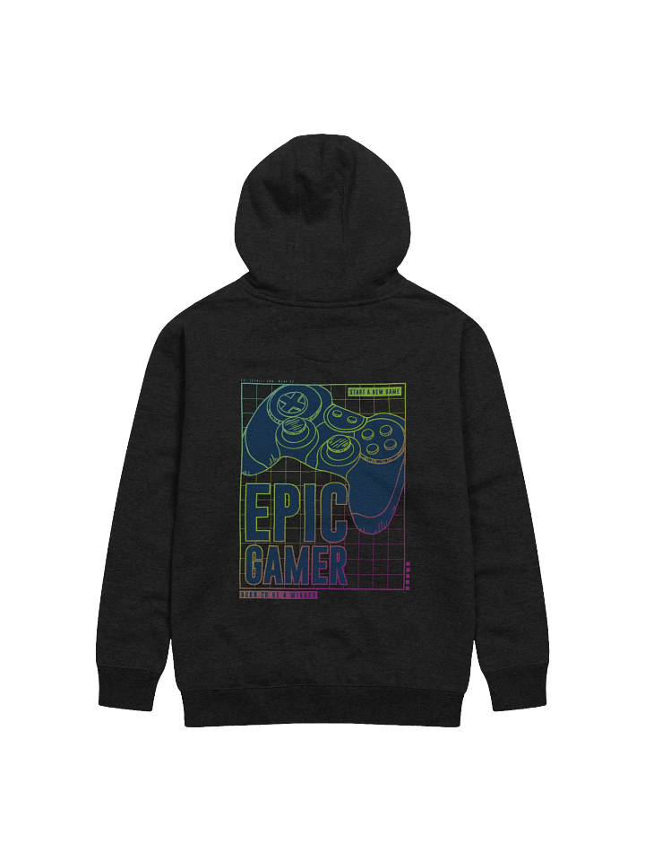 Epic Gamer Back Printed Hoodie product image (30)
