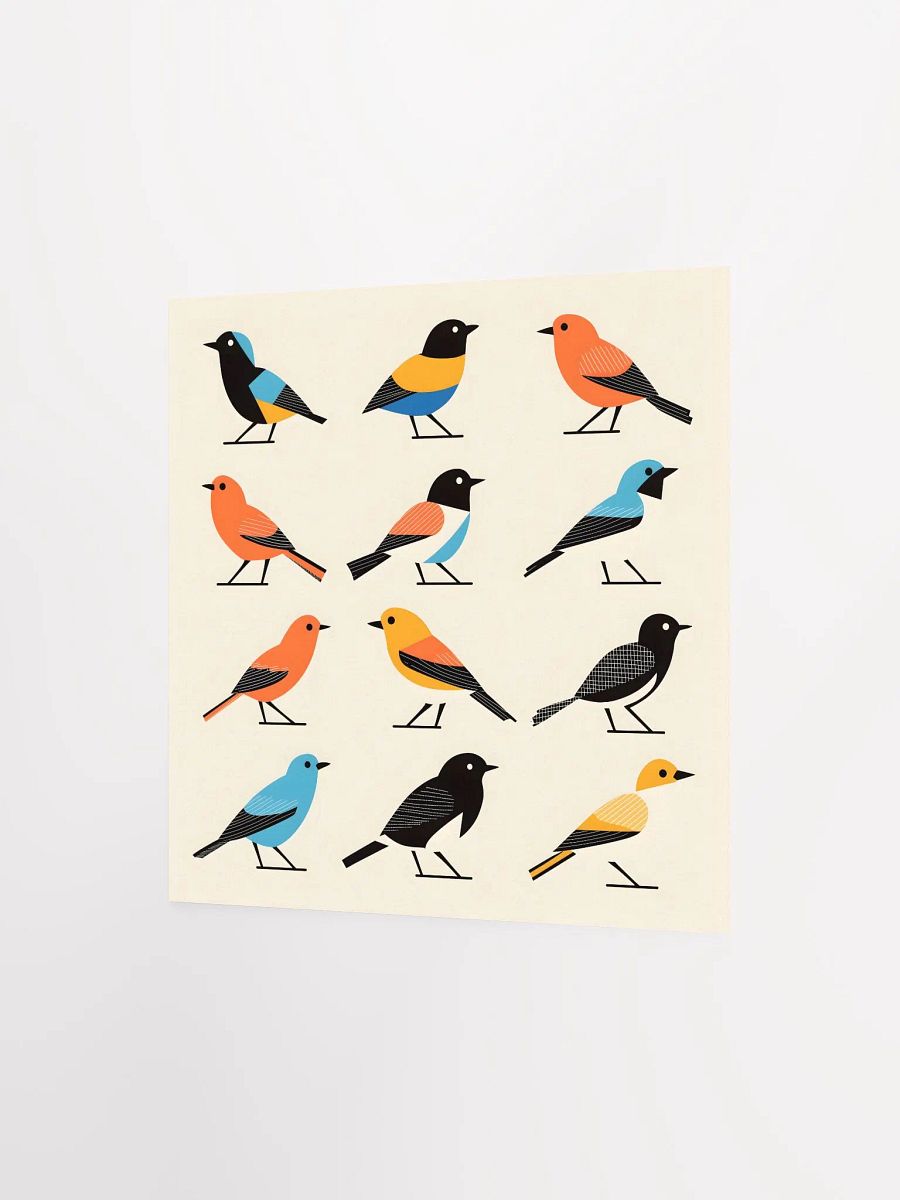 Birds Grid Poster Art product image (5)