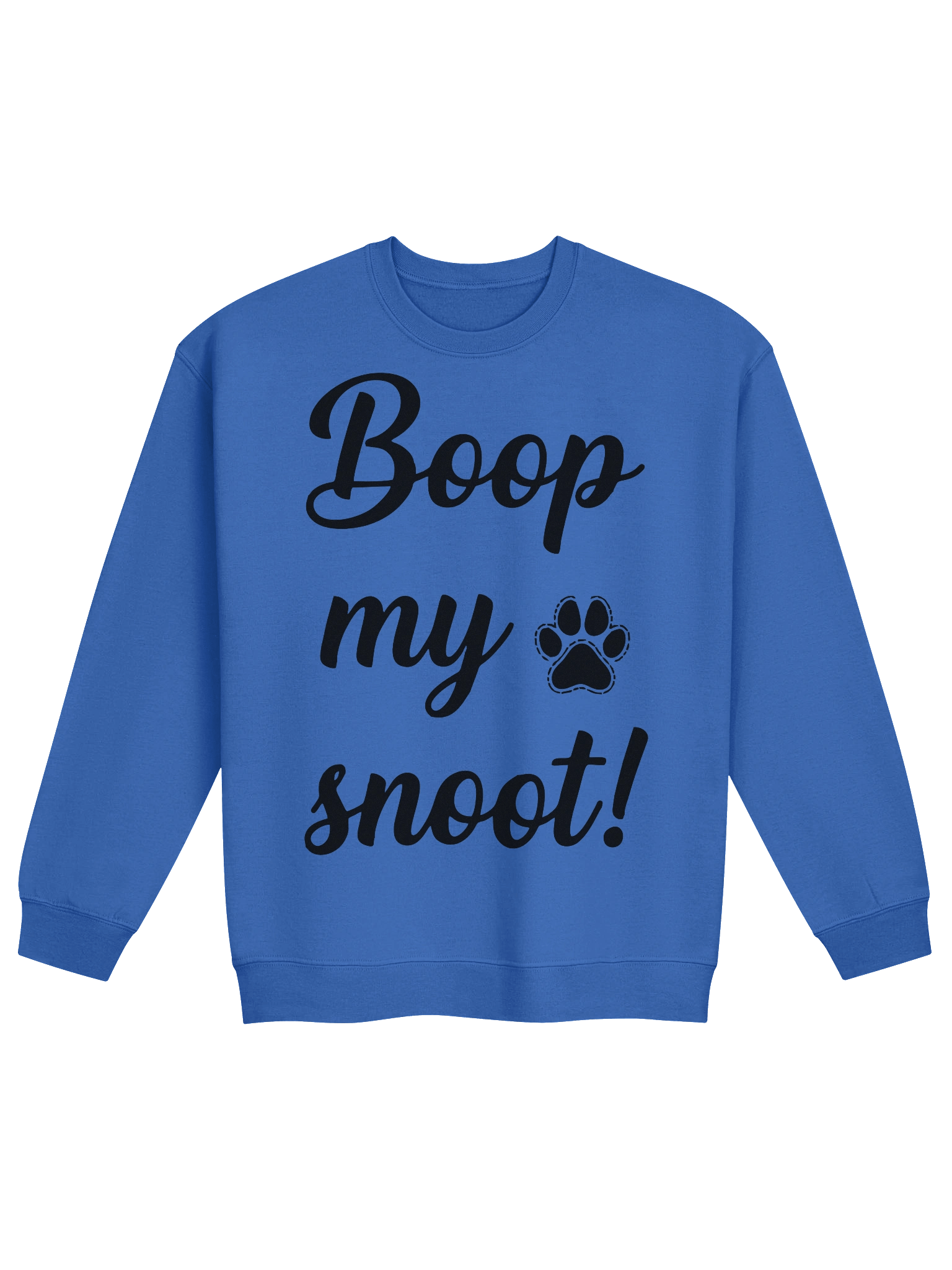 Boop My Snoot Dog Lover's Crewneck Sweatshirt product image (1)