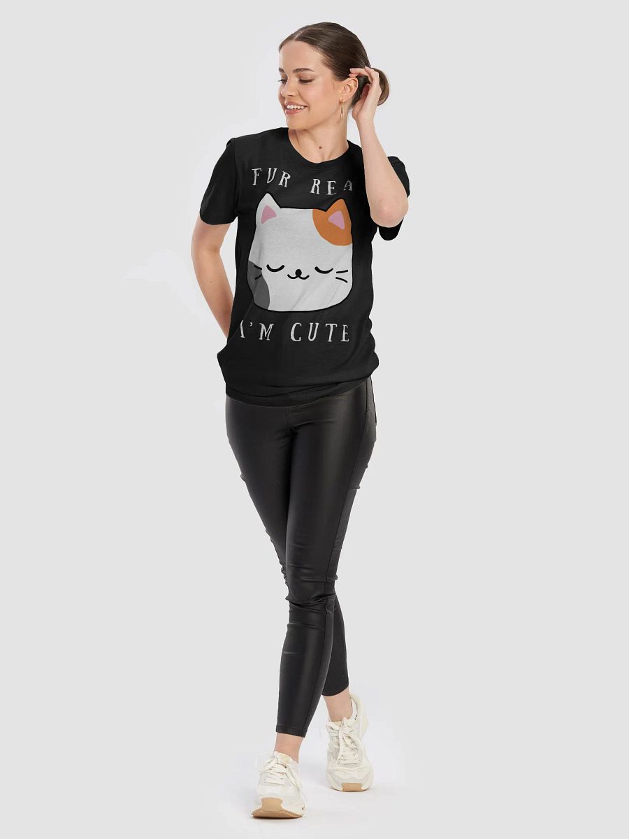 Fur Real, I’m Cute Cat Tee product image (10)