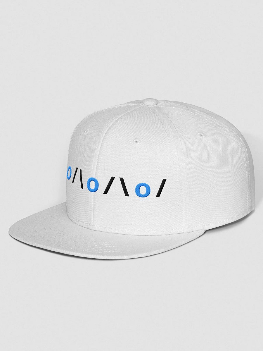 Arms Up Text Art Embroidered Cap product image (2)