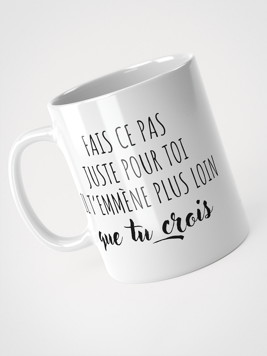 Mug Blanc - Fais ce pas - Cadeau citation positive product image (2)