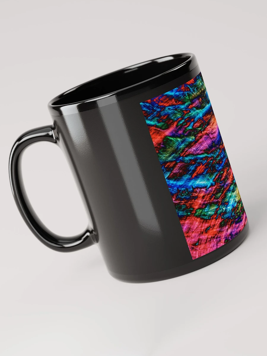 Love Joy Bestseller Kaleidoscope Black Glossy Mug product image (5)