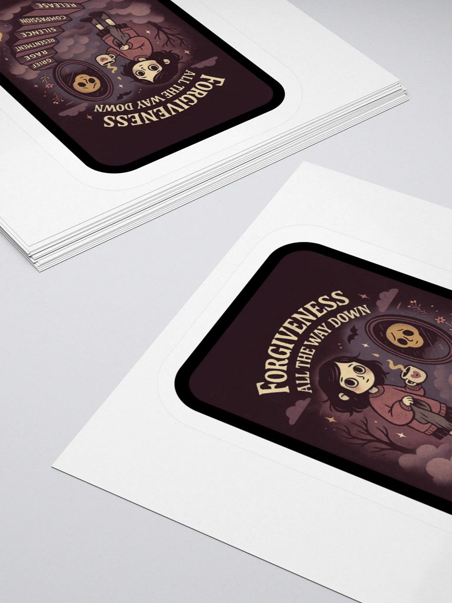Forgiveness All The Way Down Sticker product image (4)