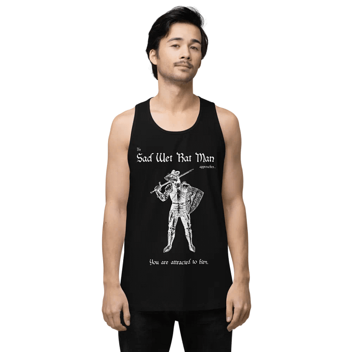 Sad Wet Rat Man Tank Top product image (1)