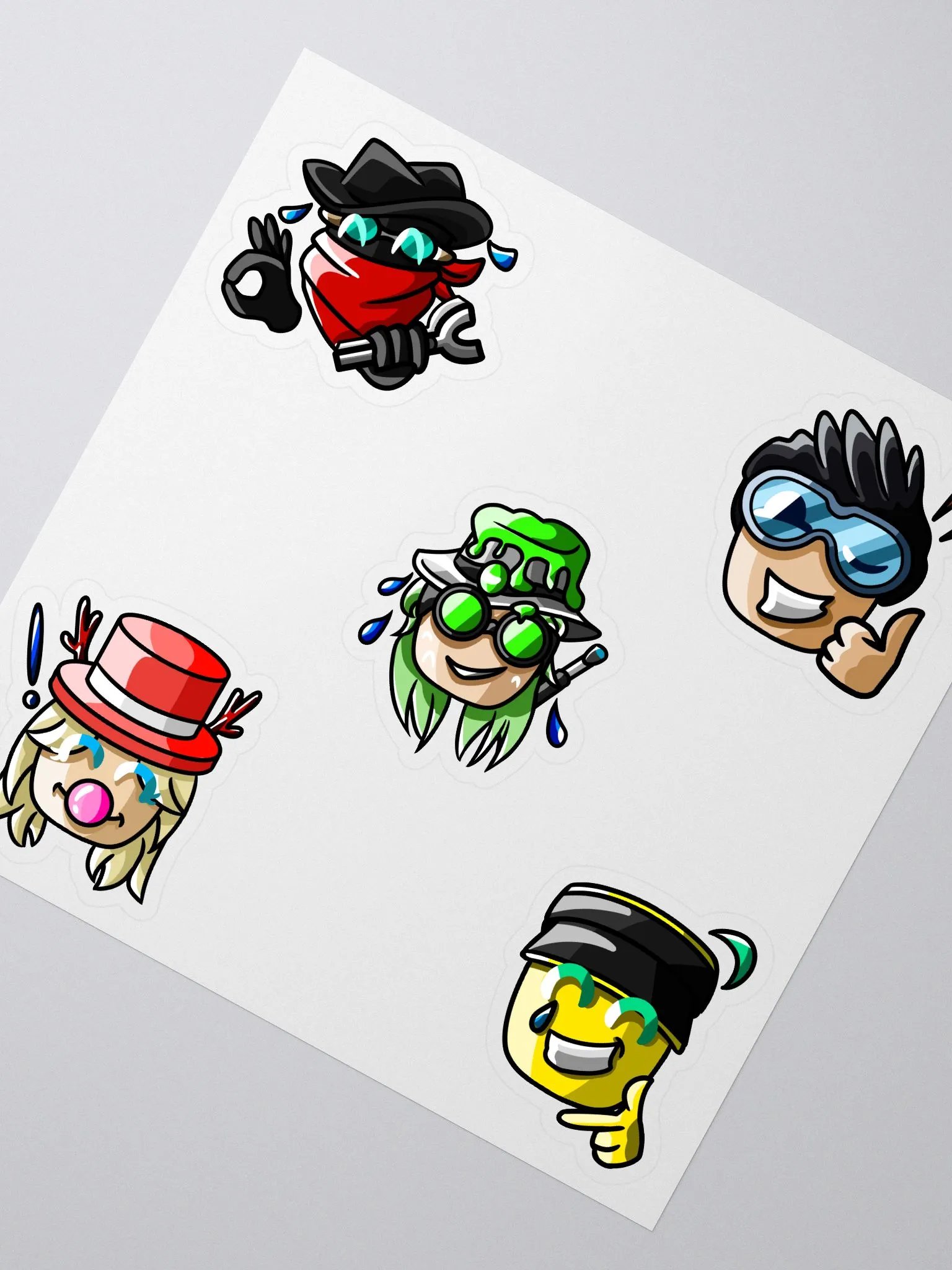 The Devs Sticker Sheet - Ghost Simulator product image (2)