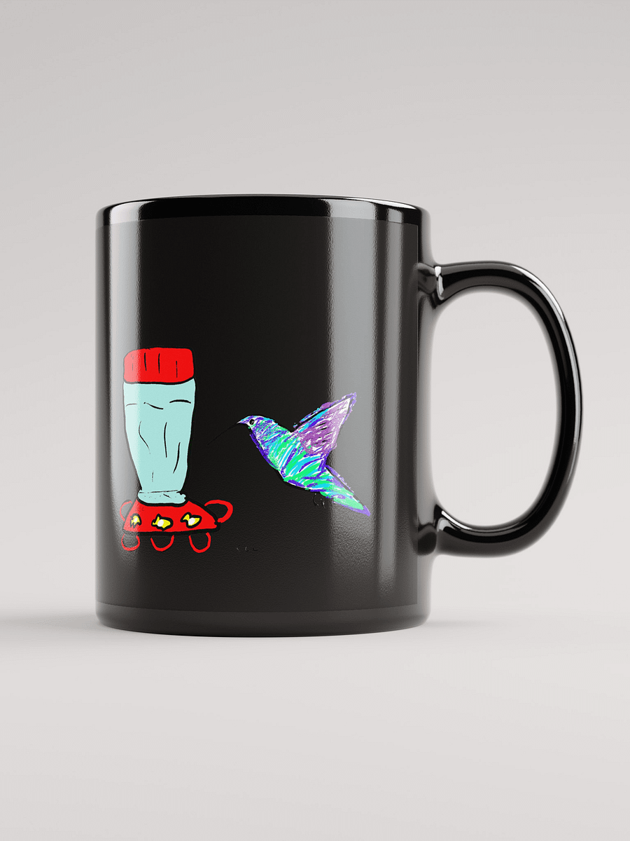 Hummingbird mug - Black product image (2)