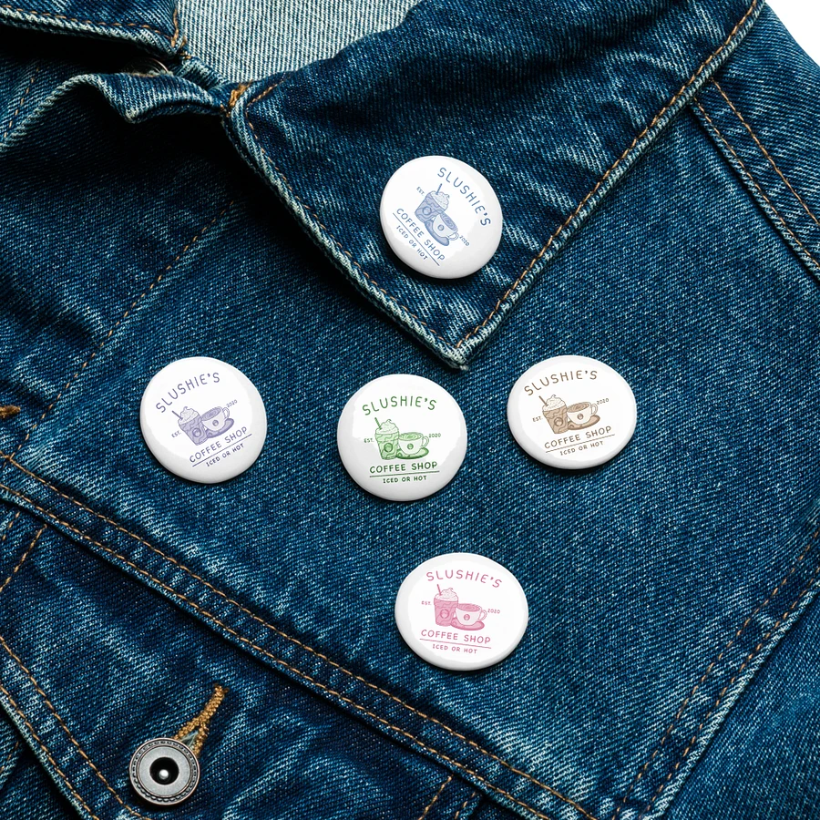 Slushie's Coffee Shop | Pins (White) product image (16)