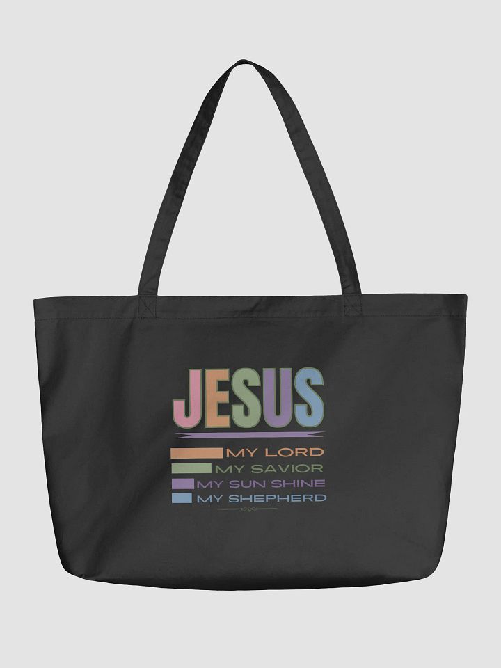 JESUS: My Lord, Savior, Sun Shine, Shepherd Eco Tote bag product image (1)