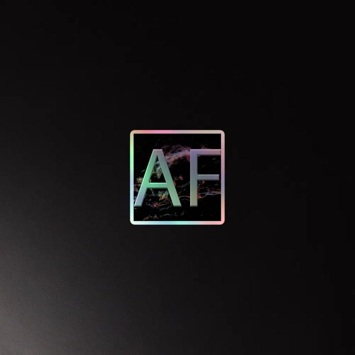 AstroAF Holographic Sticker product image (2)