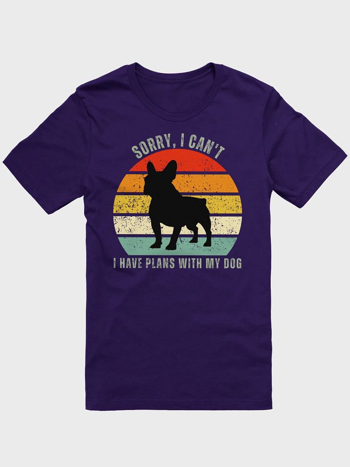 French Bulldog Plans T-Shirt product image (1)