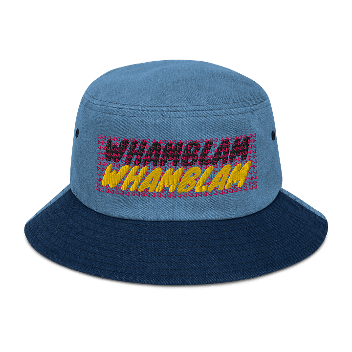 WhamBlam Chaos Denim Bucket Hat product image (1)