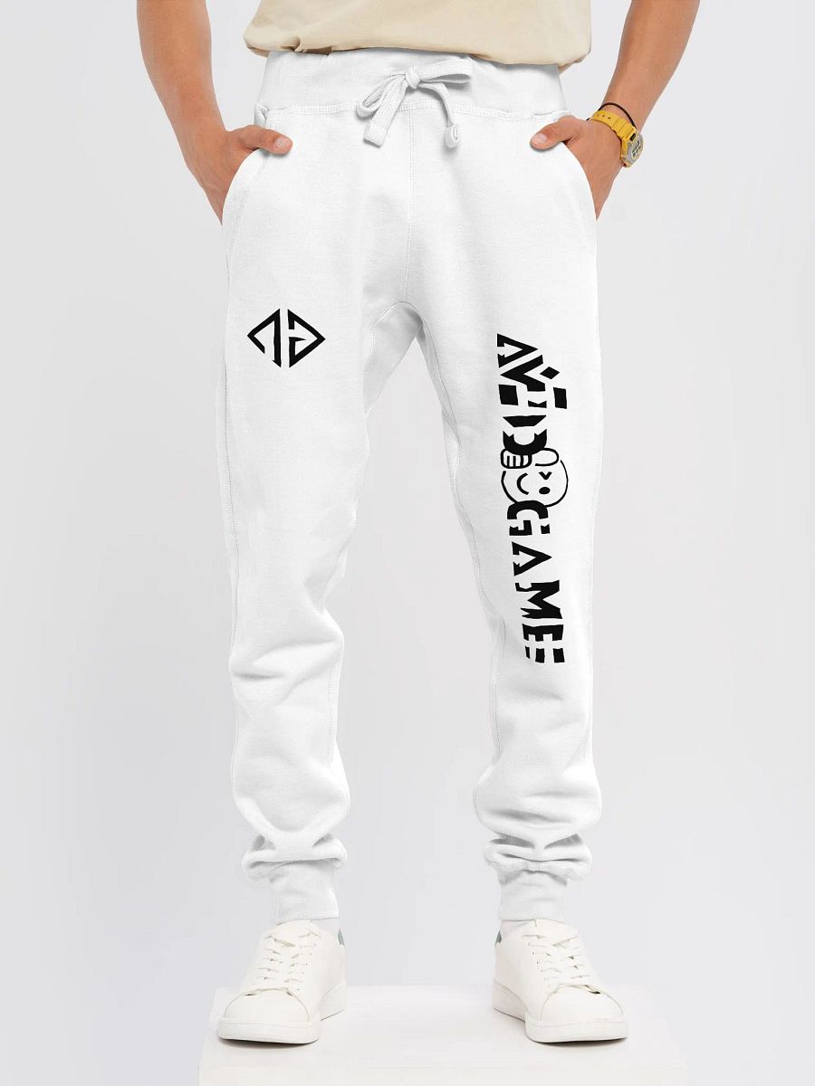 Pantalon de jogging en molleton blanc product image (3)
