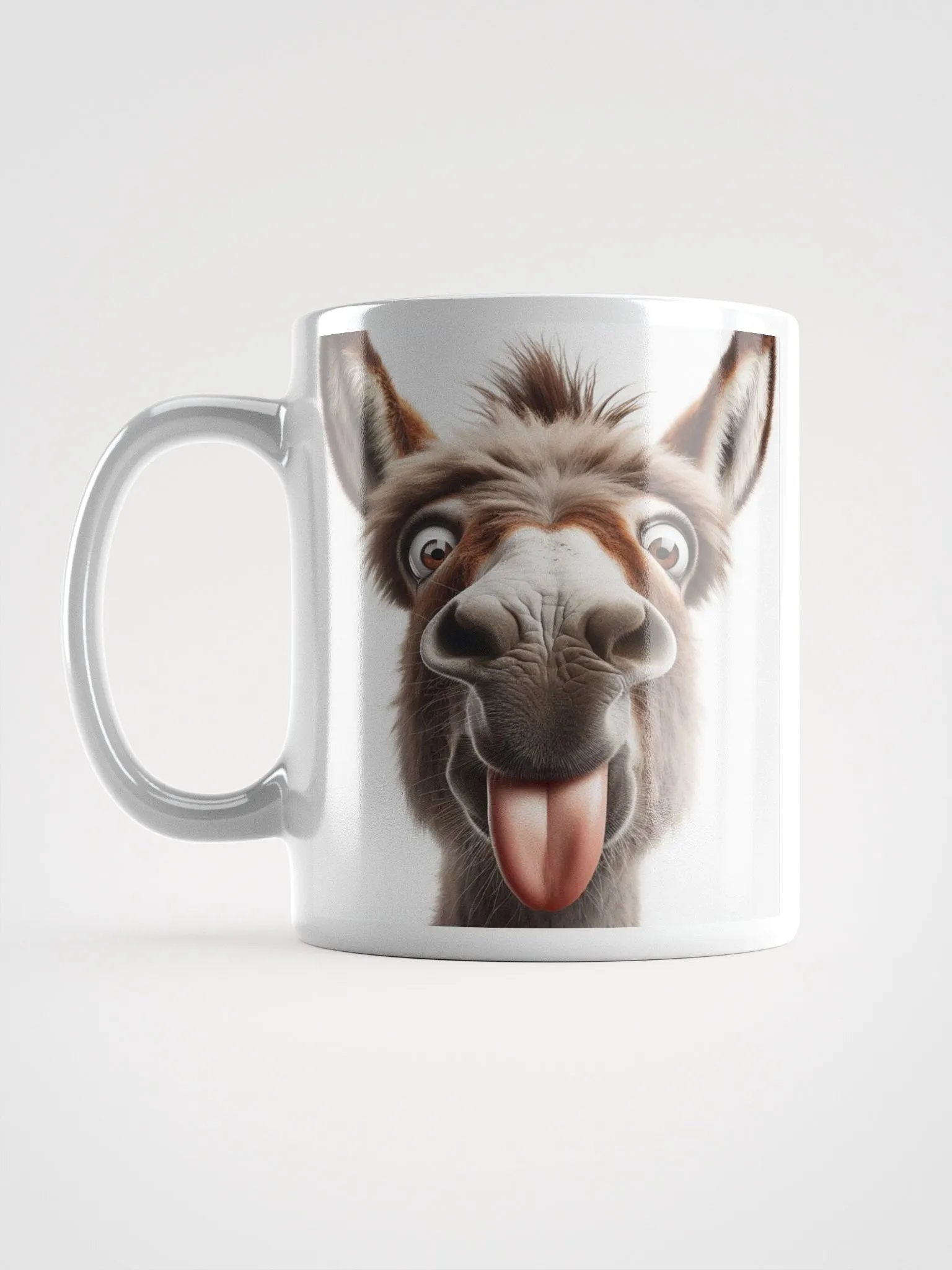 Hilarious Rude Donkey #Humorous Mug - White product image (6)