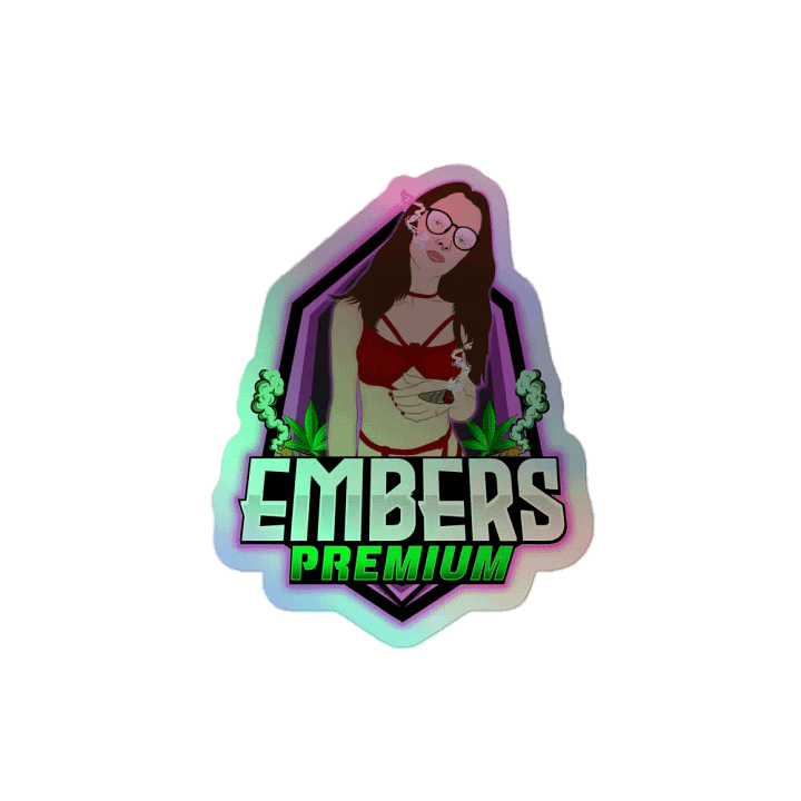 EMBERS PREMIUM Pink Holographic Sticker Set product image (2)