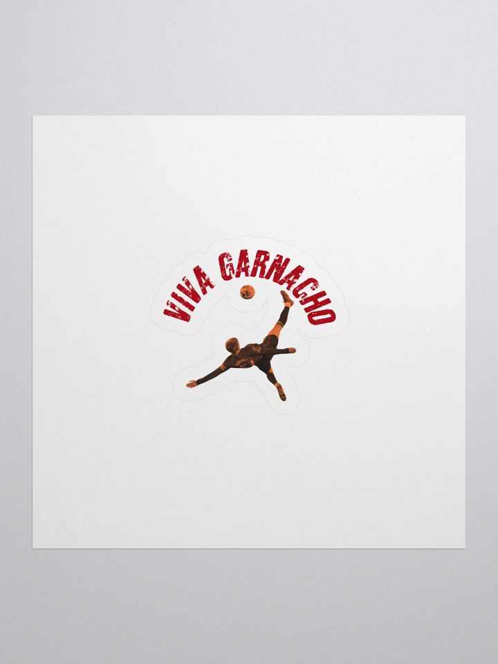VIVA GARNACHO - Soccer Player Kiss Cut Stickers product image (1)