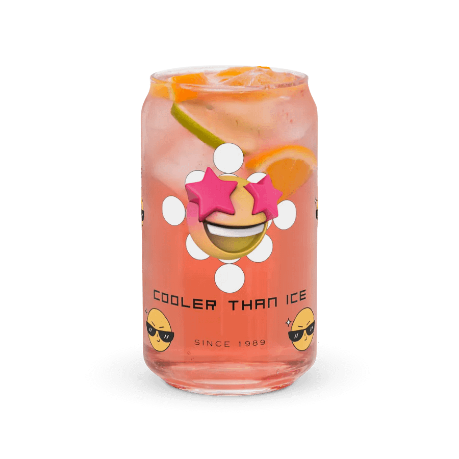Cooler Than Ice Can-Shaped Glass product image (7)