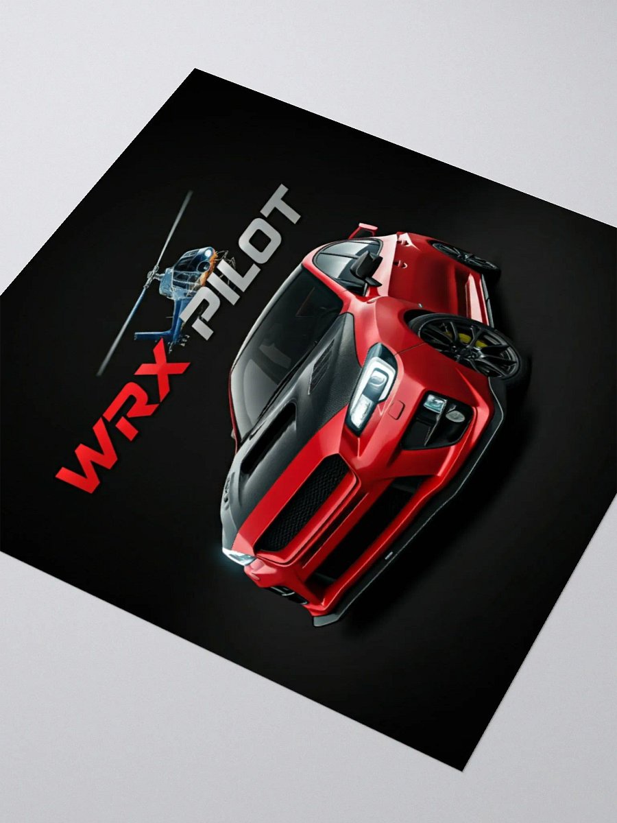 WRX.PILOT Sticker 3x3 product image (4)