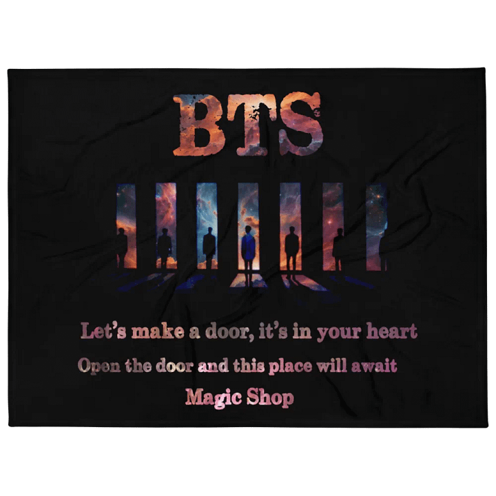 BTS - OT7 - Doorways Throw Blanket - Designed by ChimberArt product image (1)