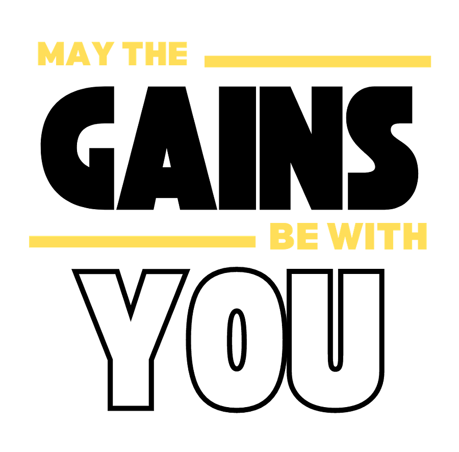 MAY THE GAINS BE WITH YOU MUG product image (2)