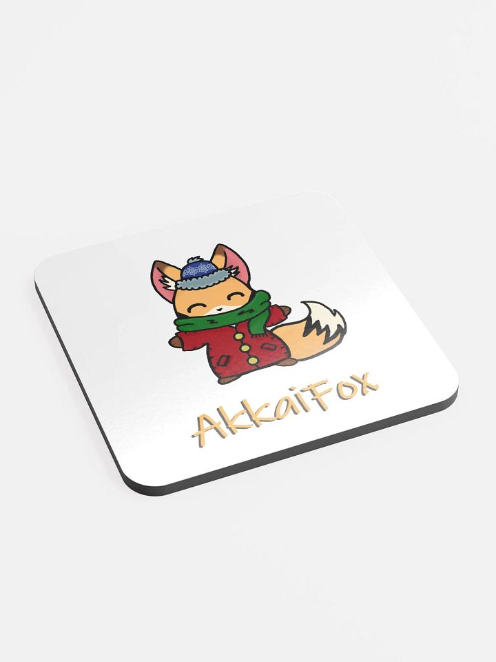 Fox Winter Corked Coaster product image (2)